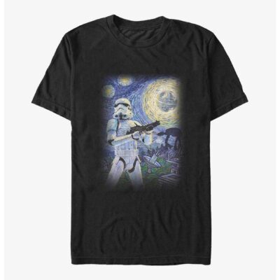 Star Wars Starry Night Trooper Big & Tall T-Shirt