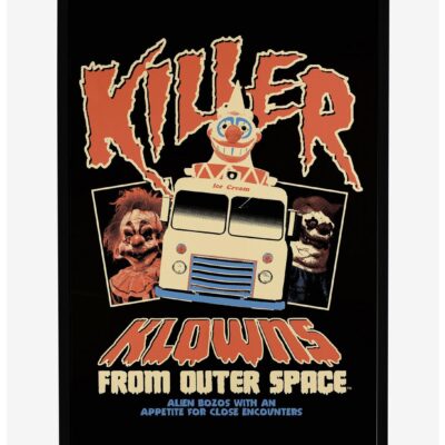 Killer Klowns From Outer Space Vintage Framed Poster