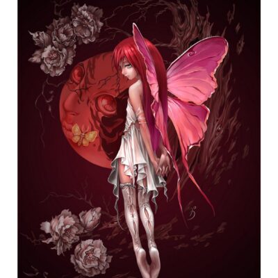 Fairies by Trick Red Fairy Poster