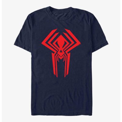 Marvel Spider-Man: Across the Spider-Verse Miguel O’Hara 2099 Logo T-Shirt