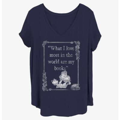 Disney Sleeping Beauty Aurora Book Love Girls T-Shirt Plus Size