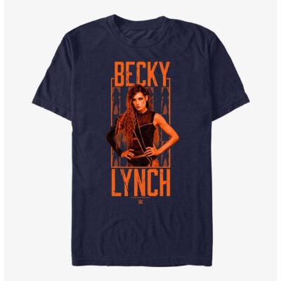 WWE Becky Lynch Portrait Logo T-Shirt