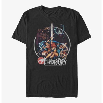 Thundercats Vintage Circle Poster T-Shirt