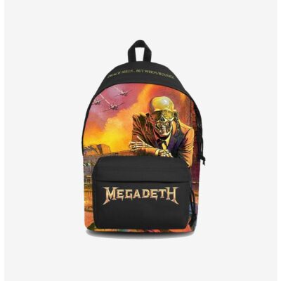 Rocksax Megadeth Peace Sells Daypack Backpack