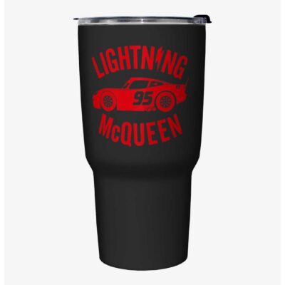 Disney Pixar Cars Lightning McQueen Race Ready Travel Mug