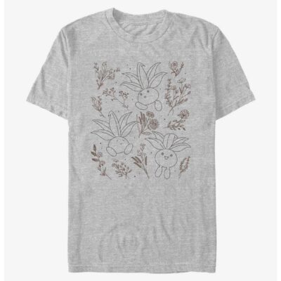 Pokemon Oddish Forest Flowers T-Shirt