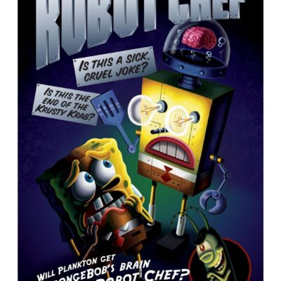 SpongeBob SquarePants Robot Chef Poster